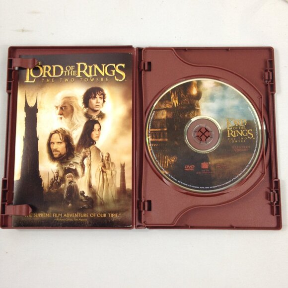 The Lord of the Rings - 2002 - The Two Towers - 2 Disc Set DVD - Used - Picture 3 of 4